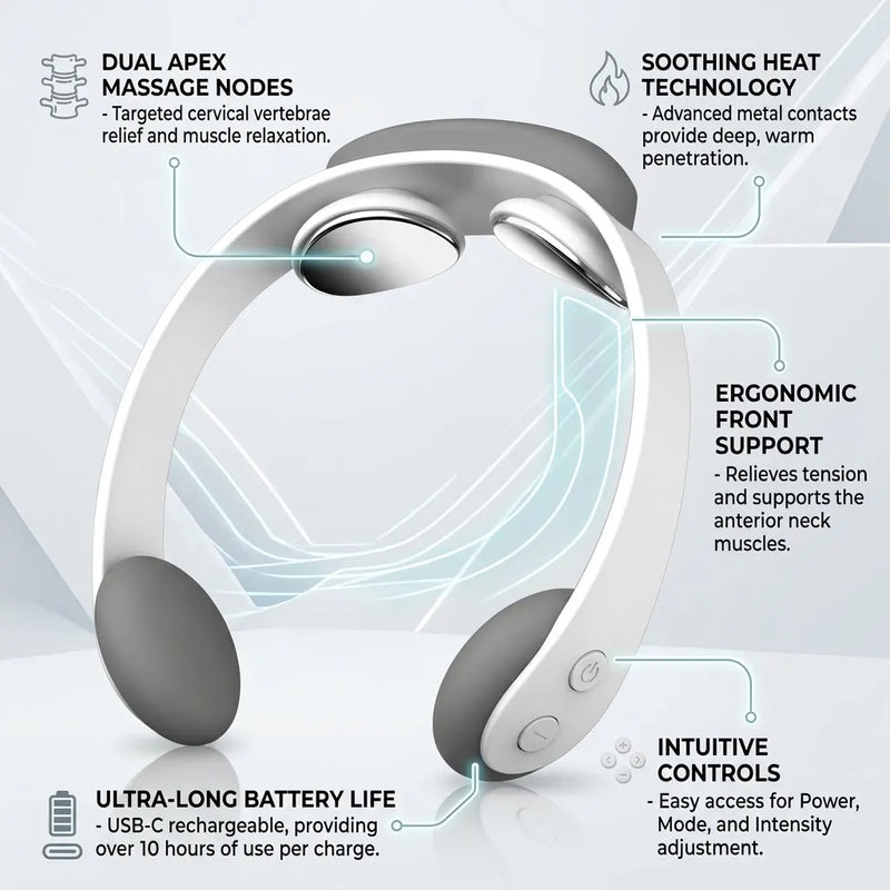 Neck & Shoulder EMS Pulse Massager