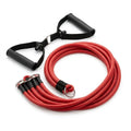 Premium 5-Tube Adjustable Resistance Band Set for Home Workout