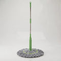 360° Rotating Microfiber Twist Mop - Easy Floor Cleaning & Hands-Free Wringing